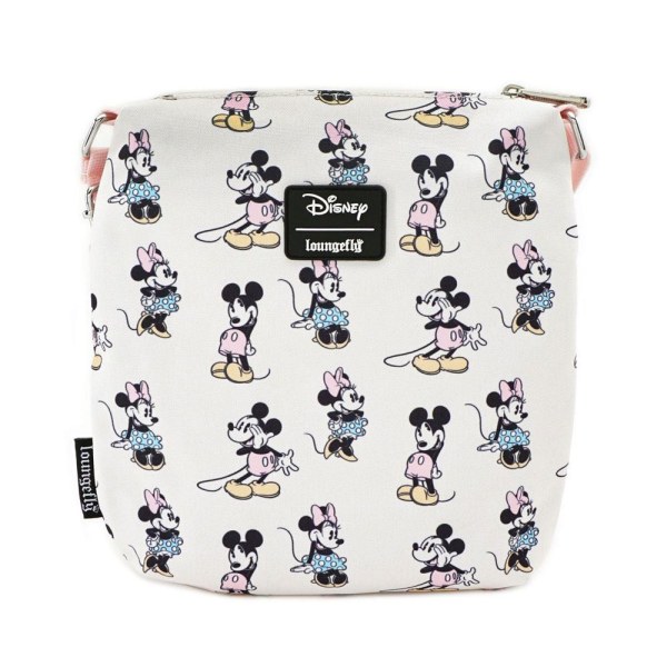 Disney by Loungefly travel wallet Pastel Minnie Mickey AOP