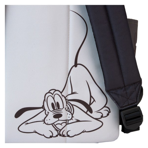 Mickey & Friends Canvas Nylon Full-Size Backpack - DISNEY LOUNGEFLY
