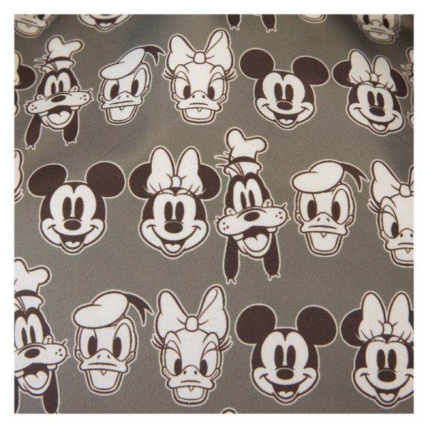 Mickey & Friends Canvas Nylon Full-Size Backpack - DISNEY LOUNGEFLY