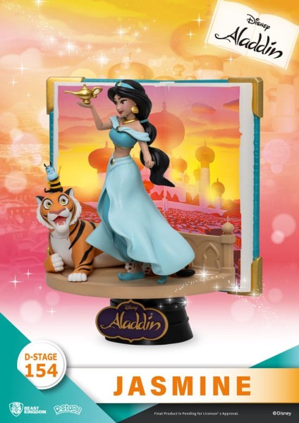 Aladdin Book Series diorama PVC D-Stage Jasmine 15 cm