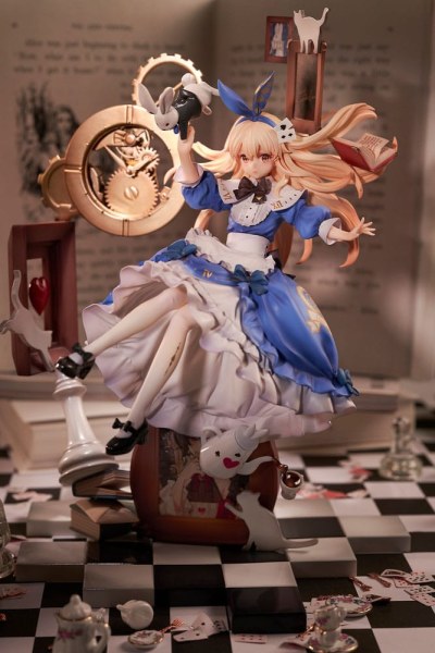 Alice in wonderland PVC Statue 1/7 Moment Into Dreams Alice Riddle 30 cm