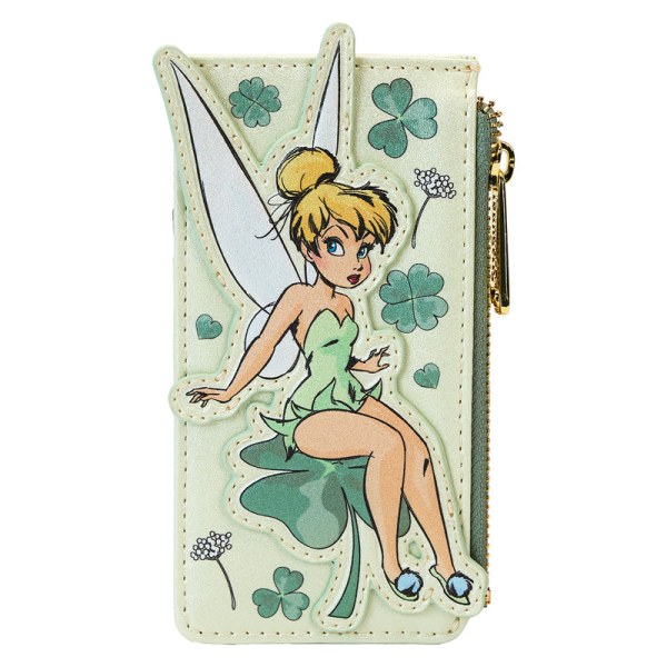Tinker Bell Clover Large Card Holder- DISNEY LOUNGEFLY