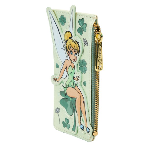 Tinker Bell Clover Large Card Holder- DISNEY LOUNGEFLY