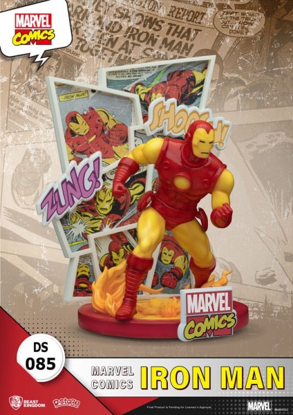 Marvel Comics PVC diorama D-Stage Iron Man 16 cm