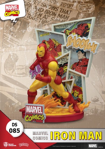 Marvel Comics PVC diorama D-Stage Iron Man 16 cm