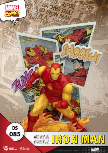 Marvel Comics PVC diorama D-Stage Iron Man 16 cm