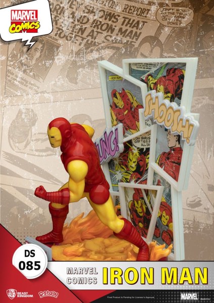 Marvel Comics PVC diorama D-Stage Iron Man 16 cm