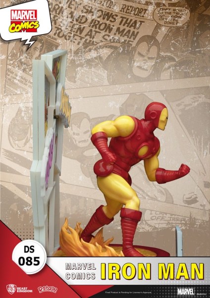 Marvel Comics PVC diorama D-Stage Iron Man 16 cm