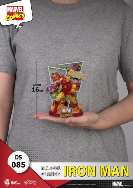 Marvel Comics PVC diorama D-Stage Iron Man 16 cm