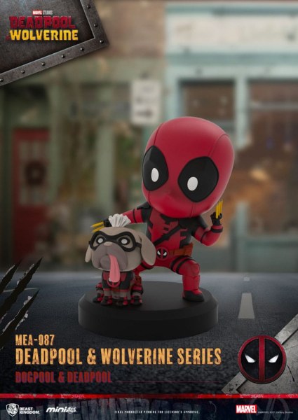 Deadpool 3 figures Deadpool & Wolverine Series Mini Egg Attack Set 8 cm