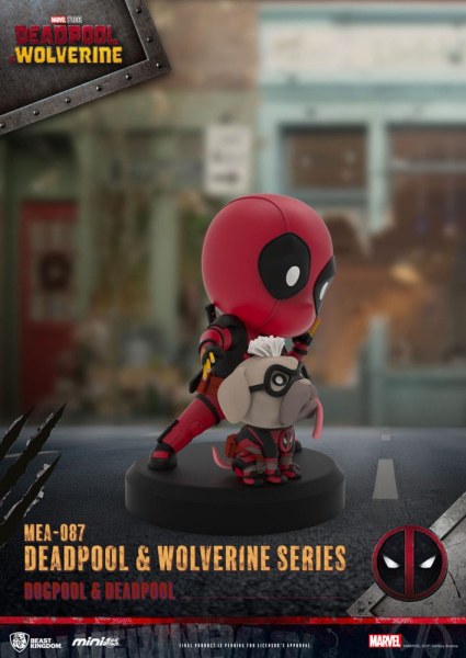 Deadpool 3 figures Deadpool & Wolverine Series Mini Egg Attack Set 8 cm
