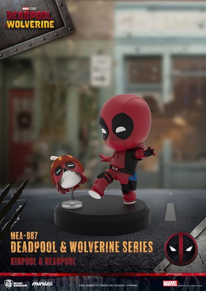 Deadpool 3 figures Deadpool & Wolverine Series Mini Egg Attack Set 8 cm