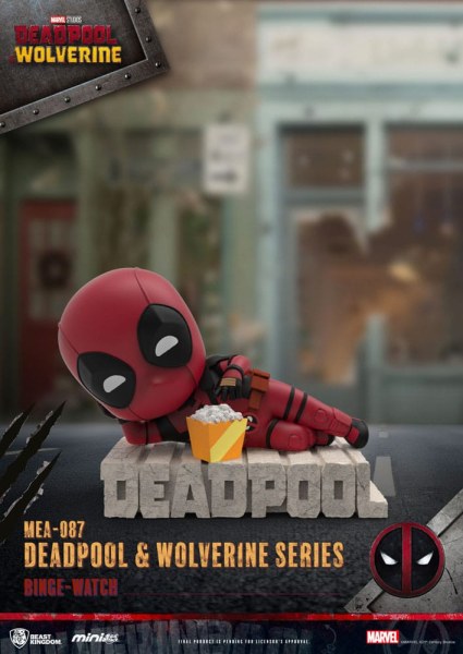 Deadpool 3 figures Deadpool & Wolverine Series Mini Egg Attack Set 8 cm