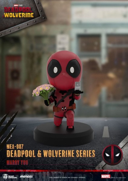 Deadpool 3 figures Deadpool & Wolverine Series Mini Egg Attack Set 8 cm