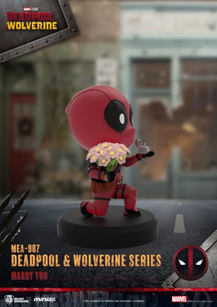 Deadpool 3 figures Deadpool & Wolverine Series Mini Egg Attack Set 8 cm