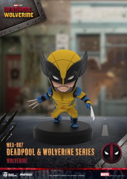 Deadpool 3 figures Deadpool & Wolverine Series Mini Egg Attack Set 8 cm