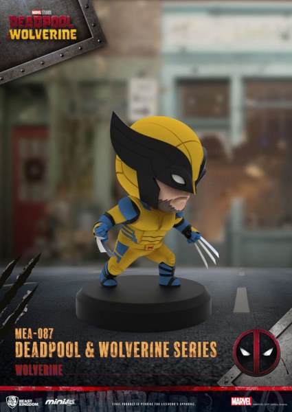 Deadpool 3 figures Deadpool & Wolverine Series Mini Egg Attack Set 8 cm
