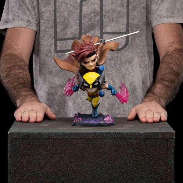 X-Men 97 Mini Co. PVC figure Gambit and Wolverine 23 cm