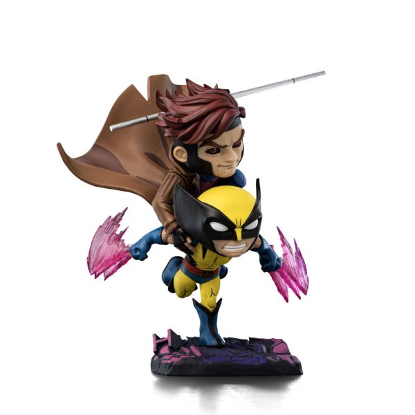 X-Men 97 Mini Co. PVC figure Gambit and Wolverine 23 cm