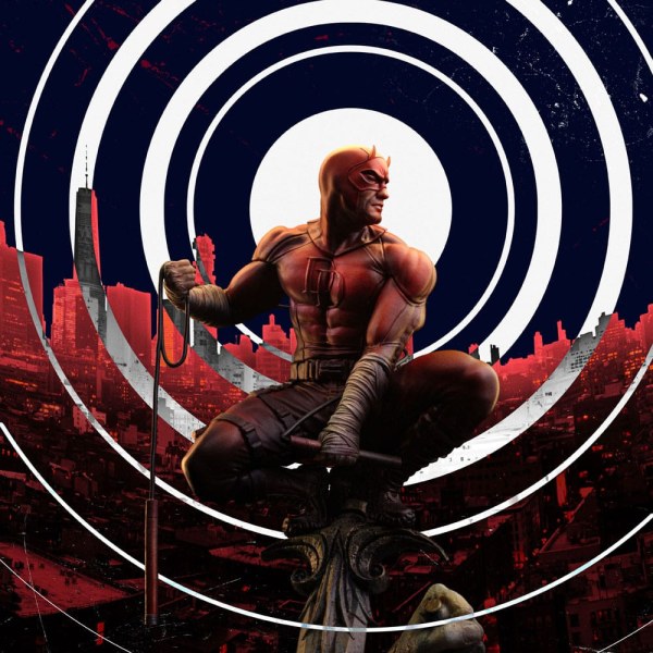 Marvel statuette 1/10 Deluxe Art Scale Daredevil Unleashed 22 cm