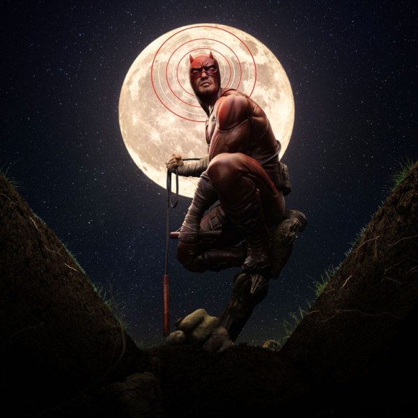 Marvel statuette 1/10 Deluxe Art Scale Daredevil Unleashed 22 cm