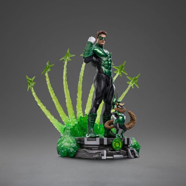 DC Comics Deluxe Art Scale Statuette 1/10 Green Lantern Unleashed 24 cm