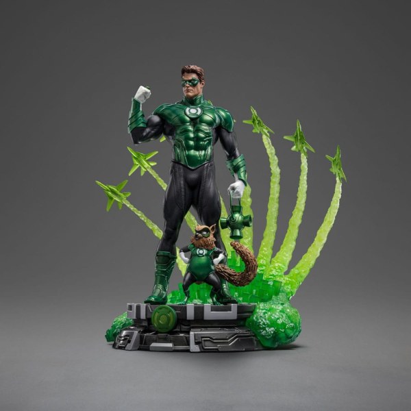 DC Comics Deluxe Art Scale Statuette 1/10 Green Lantern Unleashed 24 cm