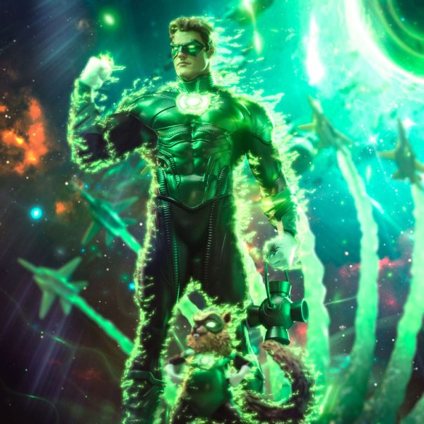 DC Comics Deluxe Art Scale Statuette 1/10 Green Lantern Unleashed 24 cm