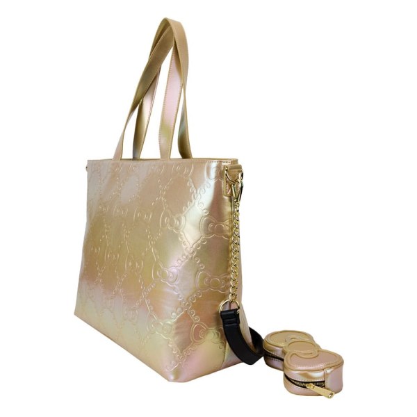 Hello Kitty by Loungefly shopping bag 50th Anniversary Gold