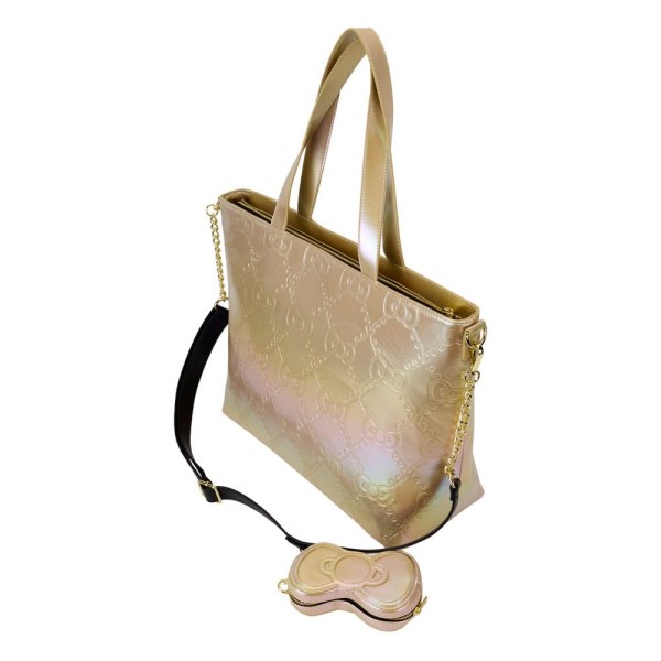 Hello Kitty by Loungefly shopping bag 50th Anniversary Gold