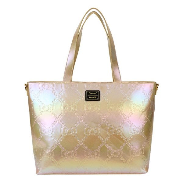 Hello Kitty by Loungefly shopping bag 50th Anniversary Gold