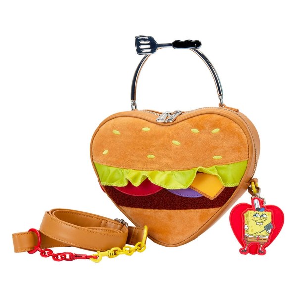 Nickelodeon by Loungefly Spongebob Krabby Patty Plush shoulder bag