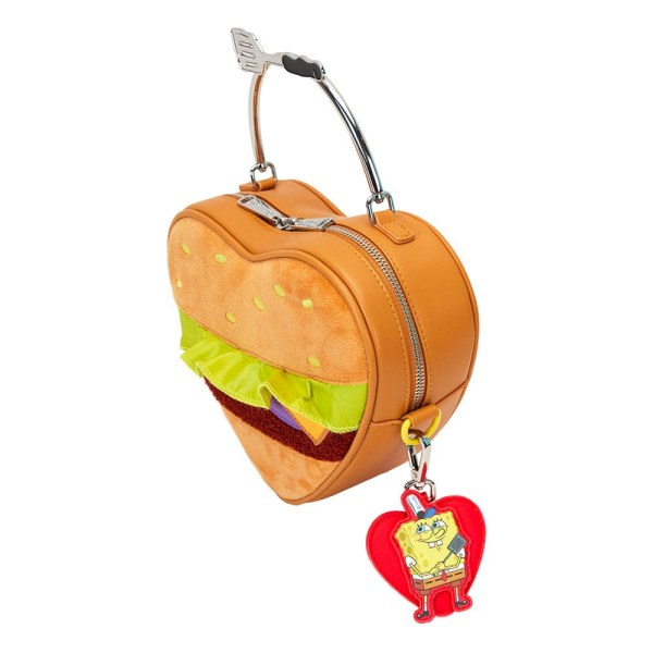 Nickelodeon by Loungefly Spongebob Krabby Patty Plush shoulder bag