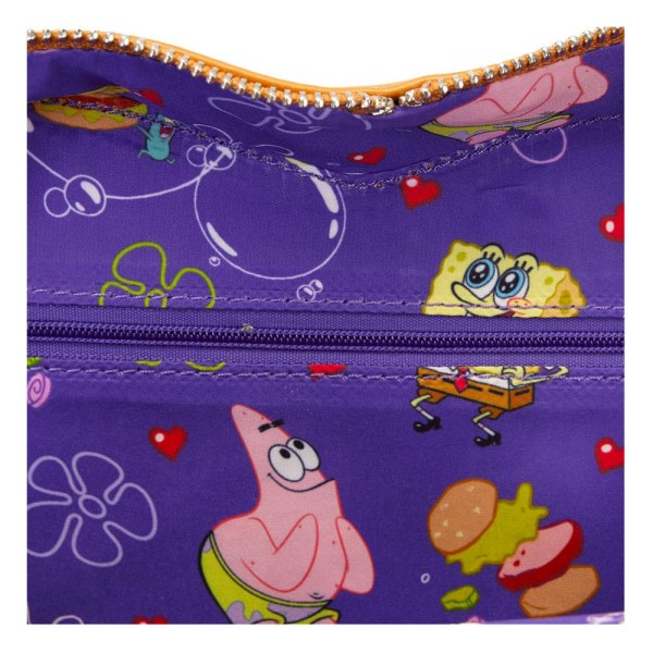Nickelodeon by Loungefly Spongebob Krabby Patty Plush shoulder bag