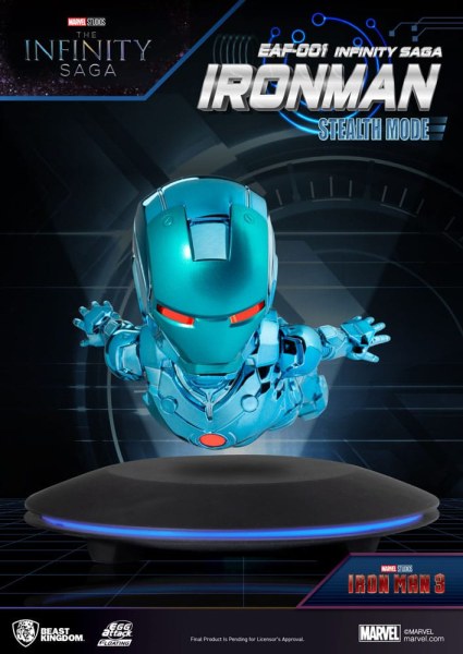 Marvel figurine Egg Attack Floating The Infinity Saga Ironman Stealth Fashion 16 cm