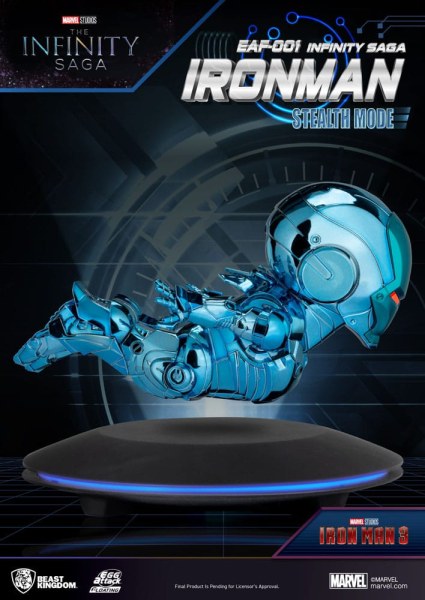 Marvel figurine Egg Attack Floating The Infinity Saga Ironman Stealth Fashion 16 cm