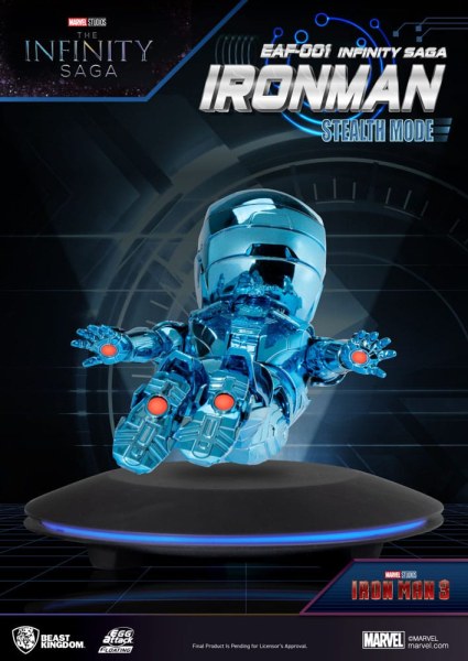 Marvel figurine Egg Attack Floating The Infinity Saga Ironman Stealth Fashion 16 cm