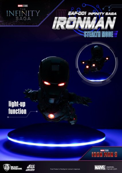 Marvel figurine Egg Attack Floating The Infinity Saga Ironman Stealth Fashion 16 cm