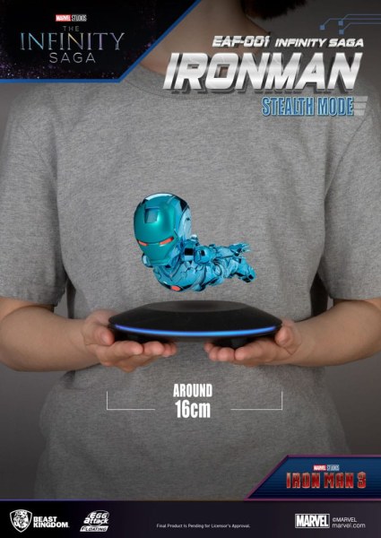 Marvel figurine Egg Attack Floating The Infinity Saga Ironman Stealth Fashion 16 cm