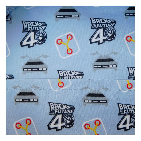 Universal by Loungefly Mini Back to the Future 40th Anniversary backpack