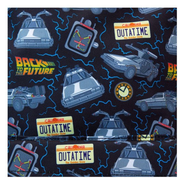Universal by Loungefly backpack Nylon Full-Size Back to the Future 40th Anniversary