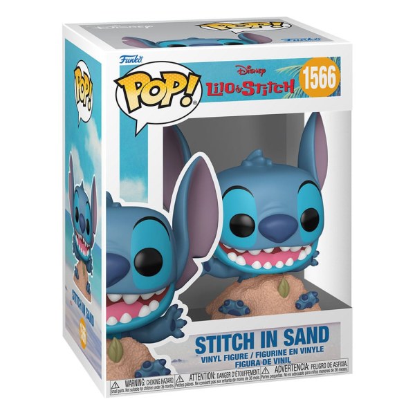 Lilo and Stitch POP! 1566 Vinyl Figure Stitch in Sand 9 cm