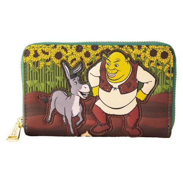 Dreamworks by Loungefly Shrek & Donkey Sunflower Field Coin Purse