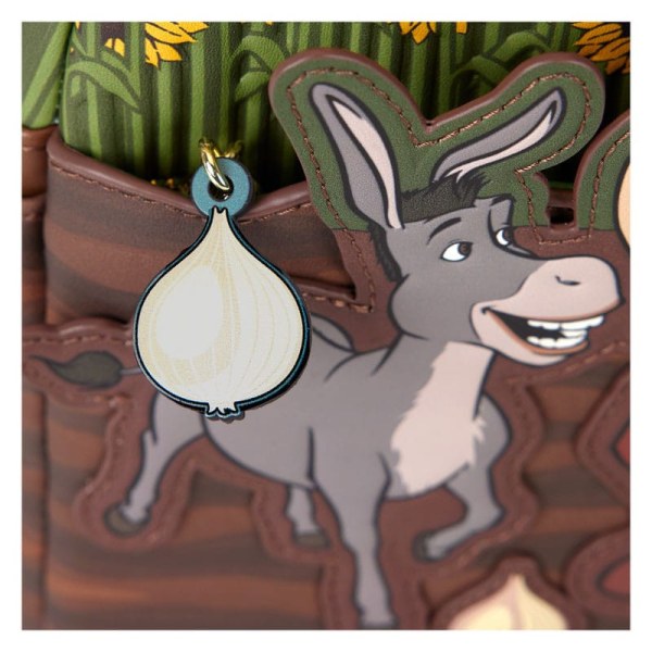 Dreamworks by Loungefly Shrek & Donkey Sunflower Field Mini Backpack