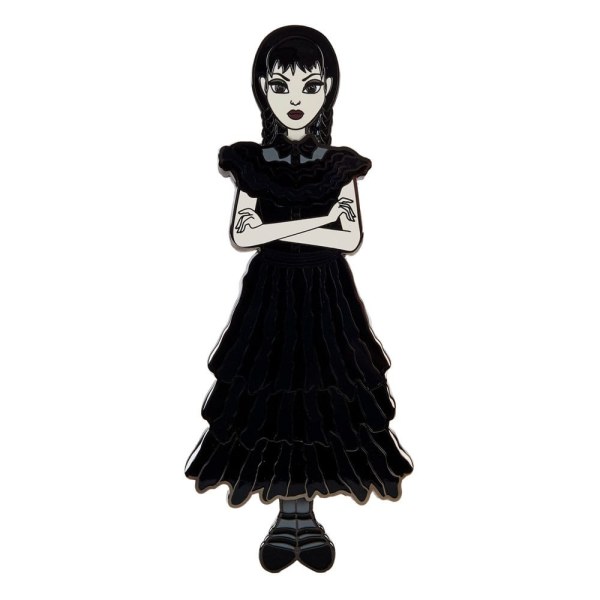Wednesday by Loungefly Pin set 4 enamelled pins Wednesday Addams Paper Doll 3 cm