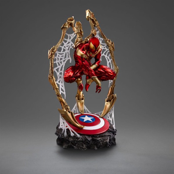 Marvel statuette Deluxe Art Scale 1/10 Spider-man Iron Armor Comics (CCXP Exclusive 2024) 24 cm