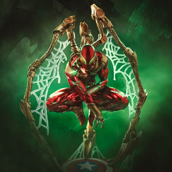 Marvel statuette Deluxe Art Scale 1/10 Spider-man Iron Armor Comics (CCXP Exclusive 2024) 24 cm