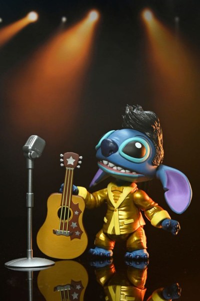 Lilo & Stitch Ultimate Gold Suit Elvis Stitch figurine 18 cm