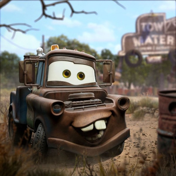 Cars statuette 1/10 Art Scale Tow Mater 17 cm