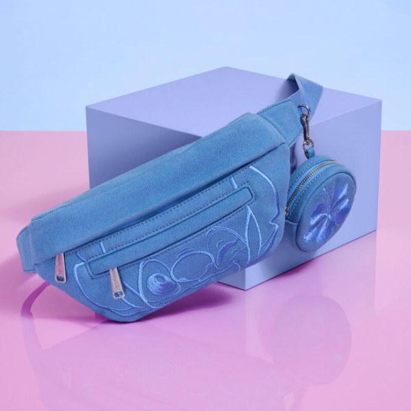 Stitch Ohana Belt Bag with Coin Bag - DISNEY LOUNGEFLY